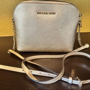 Michael Kors Gold Crossbody Bag